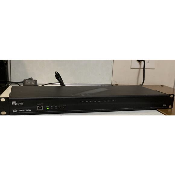 Crestron CP3 3-Series Control Processor – PSU & Rack Ears Included Tested - Picture 1 of 7